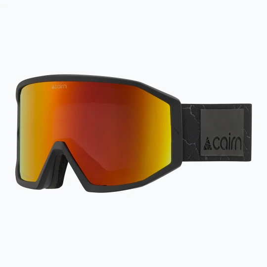 Zdjęcie produktu Gogle narciarskie Cairn Frost Pure mat black red