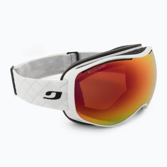 Zdjęcie produktu Gogle narciarskie damskie Julbo Ellipse Spectron Glare Control white / flash red