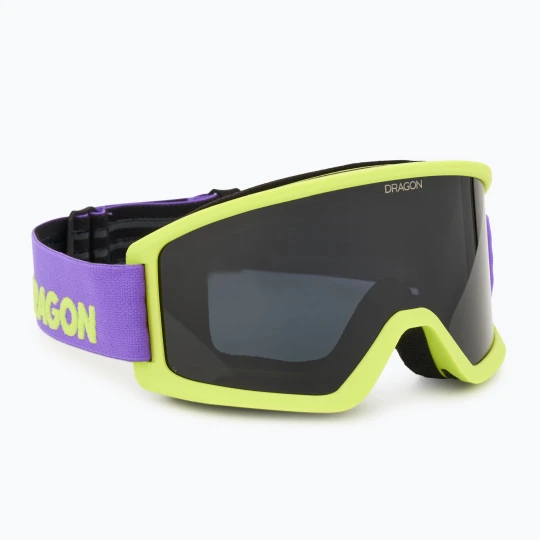 Zdjęcie produktu Gogle narciarskie DRAGON DX3 OTG murasaki/lumalens midnight Żółty