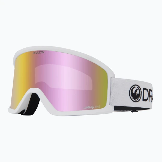Zdjęcie produktu Gogle narciarskie DRAGON DX3 OTG white/lumalens pink ion