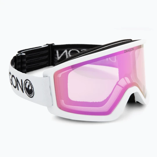 Zdjęcie produktu Gogle narciarskie Dragon DX3 OTG white/lumalens pink ion