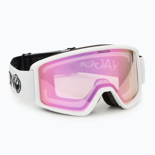 Zdjęcie produktu Gogle narciarskie DRAGON DXT OTG white/lumalens pink ion