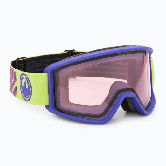 Zdjęcie produktu Gogle narciarskie DRAGON DXT OTG wildside/lumalens light rose Fioletowy