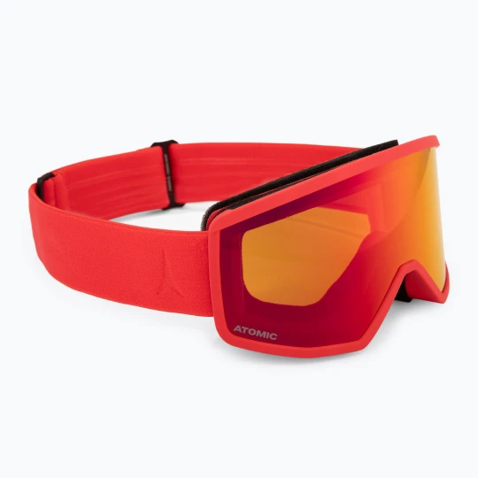 Zdjęcie produktu Gogle narciarskie dziecięce Atomic Four Jr Flash red/red flash