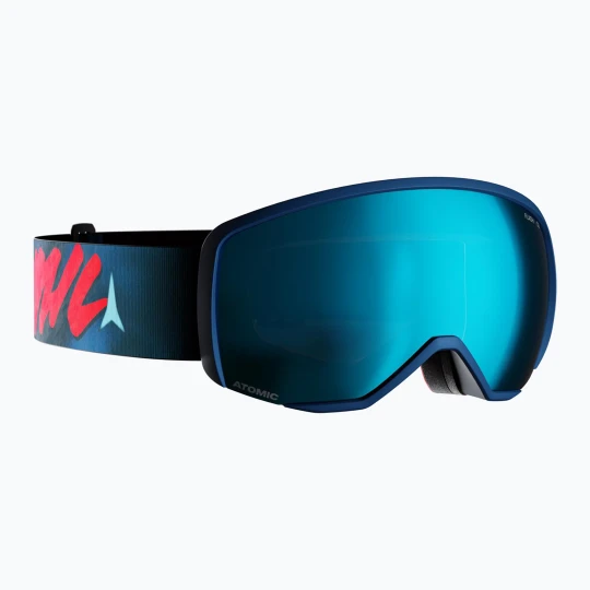 Zdjęcie produktu Gogle narciarskie dziecięce Atomic Revent S Flash Jr graphic / ocean / blue flash