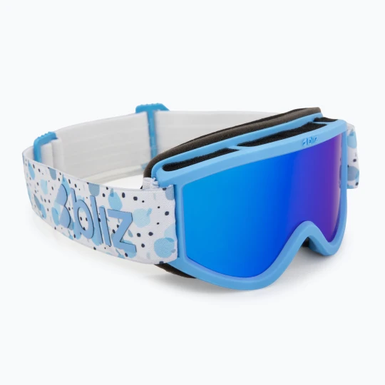Zdjęcie produktu Gogle narciarskie dziecięce Bliz Pixie Jr matte blue/brown/blue multi