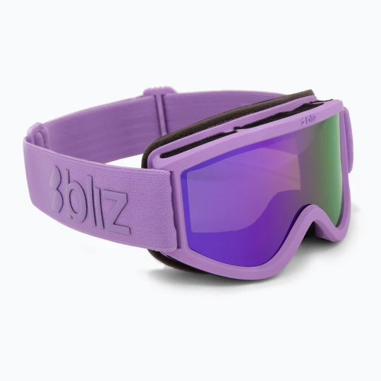 Zdjęcie produktu Gogle narciarskie dziecięce Bliz Pixie Jr matte purple / brown / purple multi Fioletowy