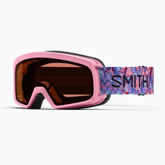 Zdjęcie produktu Gogle narciarskie dziecięce Smith Rascal Jr S2 bright pink lofi butterfly / rose copper antifog