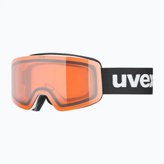 Zdjęcie produktu Gogle narciarskie dziecięce UVEX Pwdr LG Jr white matt/orange/clear