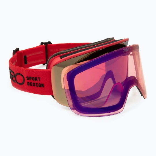 Zdjęcie produktu Gogle narciarskie Giro Axis glacier red stacked/vivid copper/vivid infrared