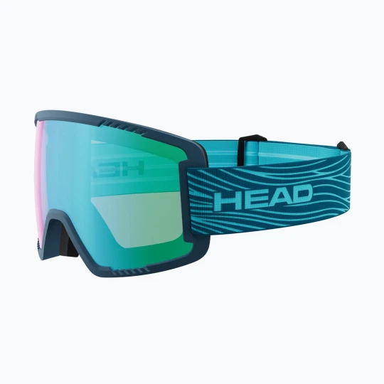 Zdjęcie produktu Gogle narciarskie HEAD Contex green / petrol Niebieski