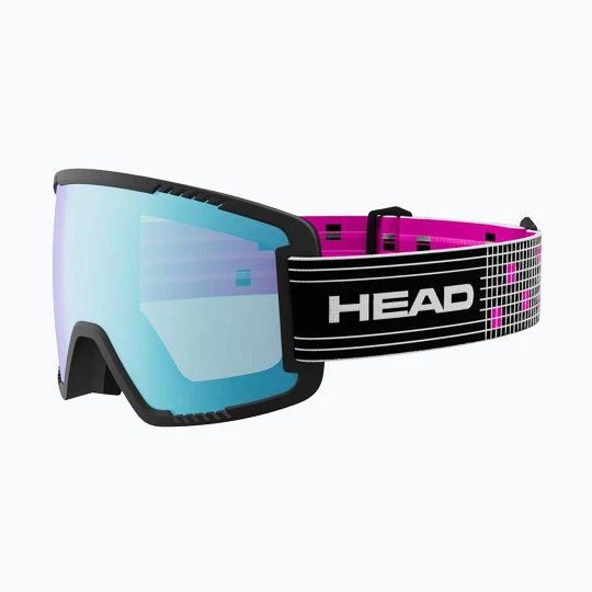 Zdjęcie produktu Gogle narciarskie HEAD Contex Photo blue / vis / photo blue Czarny