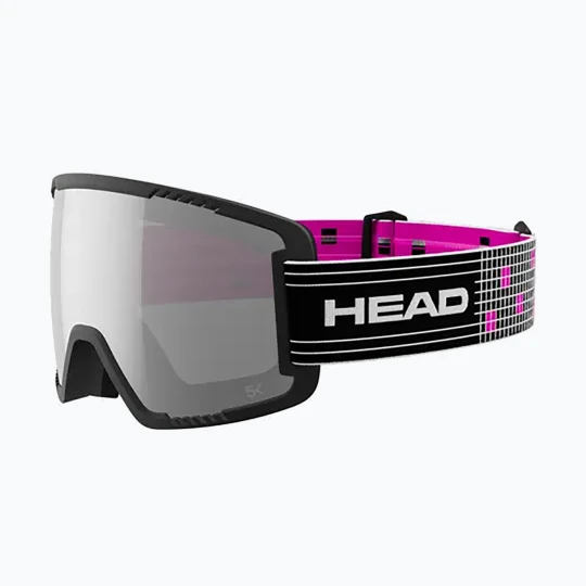 Zdjęcie produktu Gogle narciarskie HEAD Contex Pro 5k Race vis / chrome / blue / orange Czarny