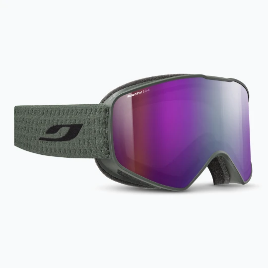 Zdjęcie produktu Gogle narciarskie Julbo Cyclon Reactiv High Contrast dark green / flash purple