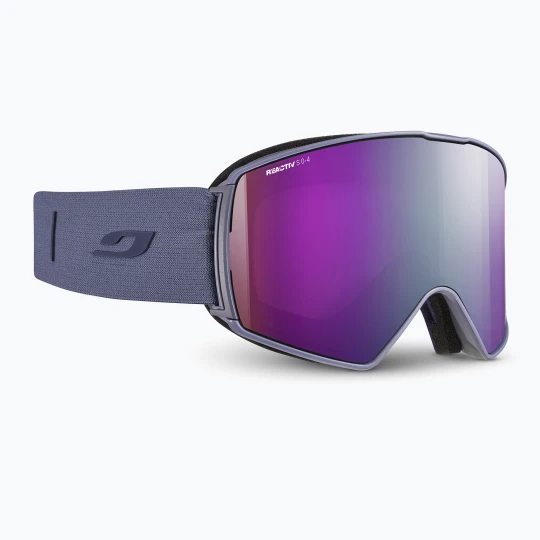 Zdjęcie produktu Gogle narciarskie Julbo Launcher Reactiv High Contrast dark blue / flash purple