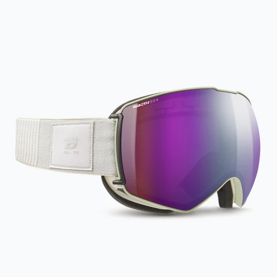 Zdjęcie produktu Gogle narciarskie Julbo Lightyear Reactiv High Contrast mint / beige / flash purple Biały