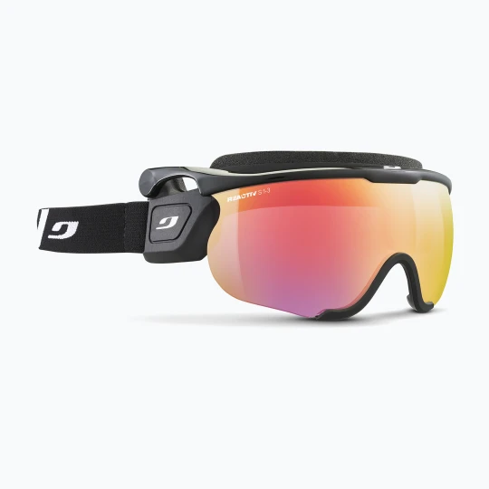 Zdjęcie produktu Gogle narciarskie Julbo Sniper Evo M Reactiv High Contrast black / black flash red