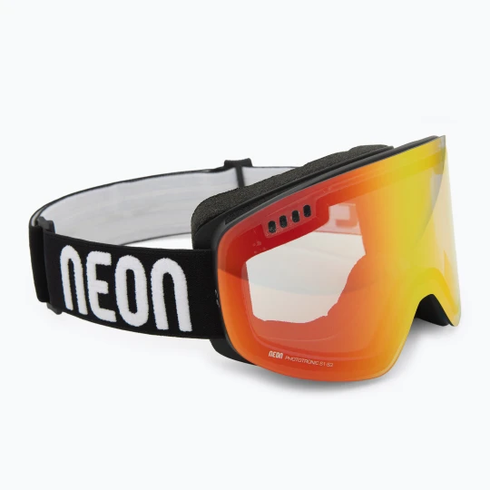 Zdjęcie produktu Gogle narciarskie Neon Light Photo black/white/photo plus red