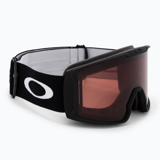 Zdjęcie produktu Gogle narciarskie Oakley Line Miner L matte black/prizm garnet Brązowy