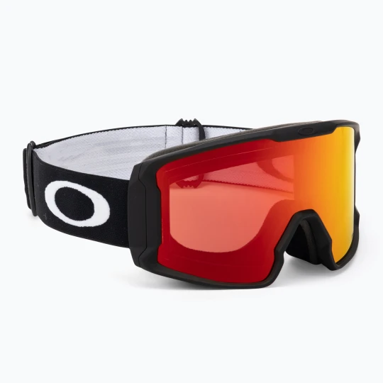 Zdjęcie produktu Gogle narciarskie Oakley Line Miner M matte black/prizm snow torch iridium Czerwony