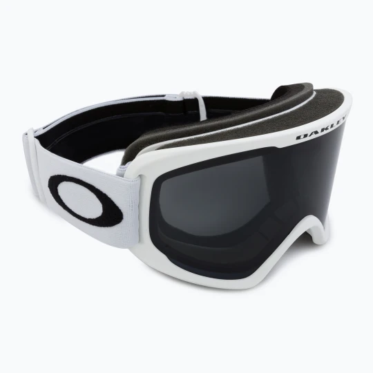 Zdjęcie produktu Gogle narciarskie Oakley O-Frame 2.0 Pro M matte white / dark grey Czarny