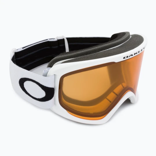 Zdjęcie produktu Gogle narciarskie Oakley O-Frame 2.0 Pro M matte white / persimmon Brązowy