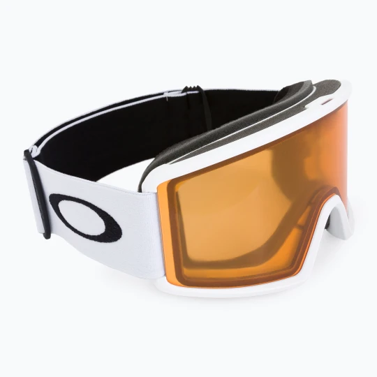 Zdjęcie produktu Gogle narciarskie Oakley Target Line L matte white / persimmon Brązowy
