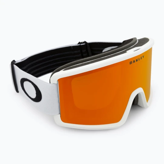 Zdjęcie produktu Gogle narciarskie Oakley Target Line M matte white/fire iridium Pomarańczowy