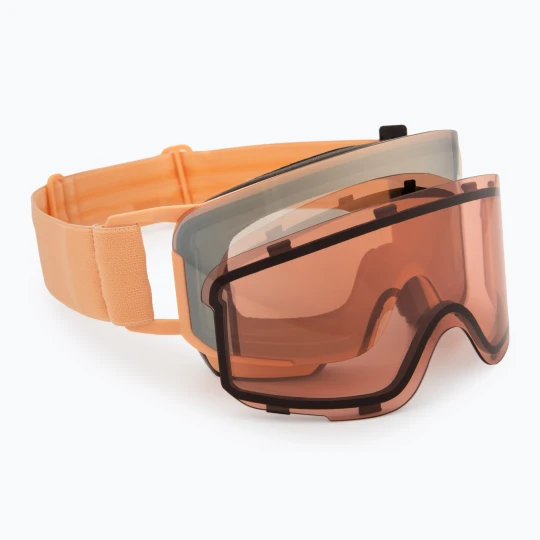 Zdjęcie produktu Gogle narciarskie POC Nexal Mid apricot sunstone/partly sunny ivory Pomarańczowy