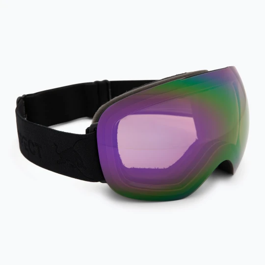 Zdjęcie produktu Gogle narciarskie Red Bull Spect Bent matt black / orange with purple mirror