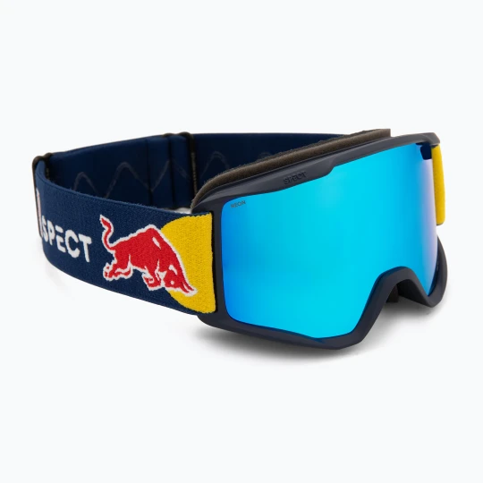 Zdjęcie produktu Gogle narciarskie Red Bull SPECT Neon blue / smoke with blue mirror Granatowy