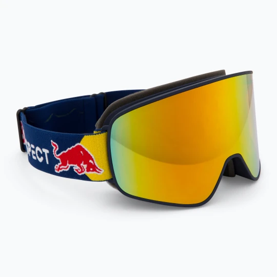 Zdjęcie produktu Gogle narciarskie Red Bull SPECT Rush blue / red snow - orange with red mirror Granatowy