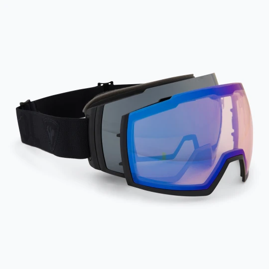 Zdjęcie produktu Gogle narciarskie Rossignol Magne'lens black / silver mirror / blue mirror