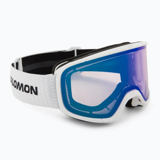 Zdjęcie produktu Gogle narciarskie Salomon Aksium 2.0 Photo white / photo mi blue