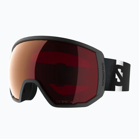 Zdjęcie produktu Gogle narciarskie Salomon Radium Pro Outline Sigma S3+S1 black / sigma fire red / sigma light blue