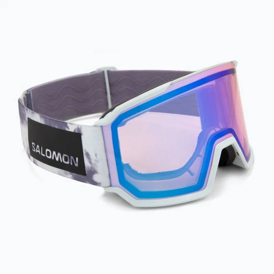 Zdjęcie produktu Gogle narciarskie Salomon S / View 3 ice flow / ml light blue Szary