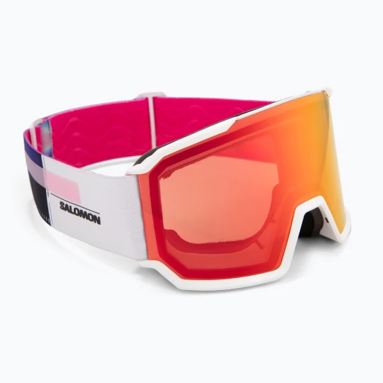 Zdjęcie produktu Gogle narciarskie Salomon S / View 3 white / ml mid red