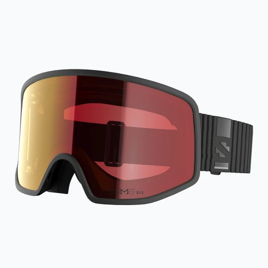 Zdjęcie produktu Gogle narciarskie Salomon Sentry Pro OTG Sigma Photo S1-S3 black / sigma photo poppy red