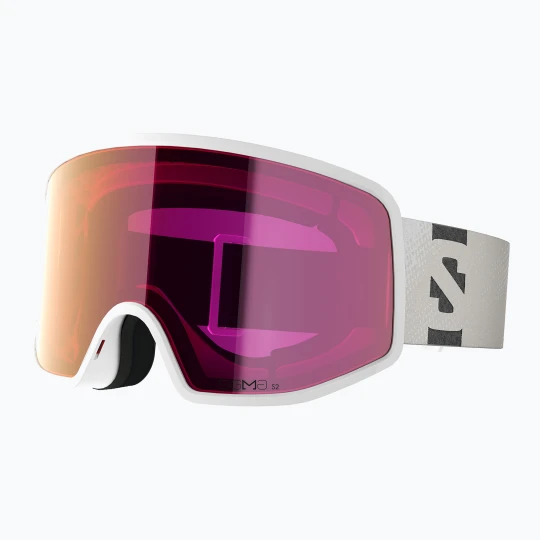 Zdjęcie produktu Gogle narciarskie Salomon Sentry Pro Sigma white / poppy red