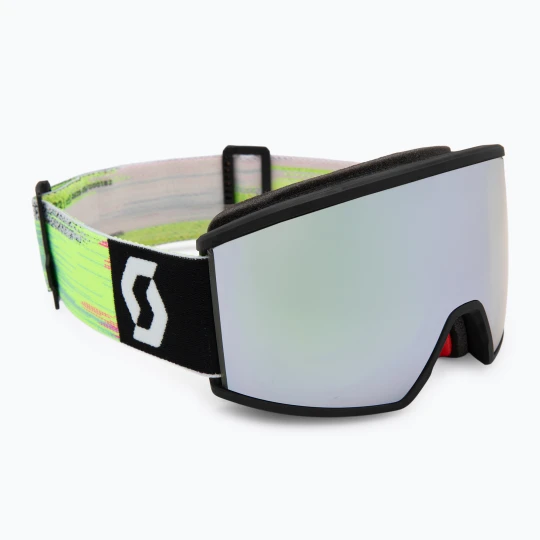 Zdjęcie produktu Gogle narciarskie SCOTT Ambit black / neon yellow / amp white chrome