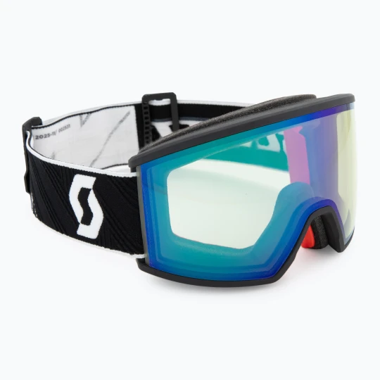 Zdjęcie produktu Gogle narciarskie SCOTT Ambit black / white / amp aurora green chrome