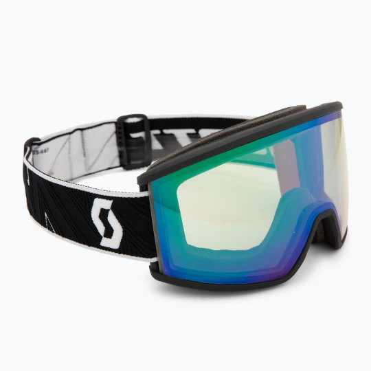 Zdjęcie produktu Gogle narciarskie SCOTT Ambit Compact black / white / amp aurora green chrome