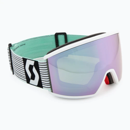 Zdjęcie produktu Gogle narciarskie SCOTT Ambit white/mint green/amp lavender chrome