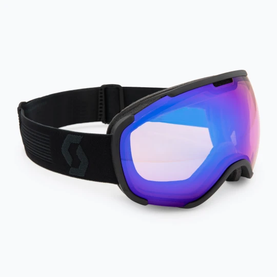 Zdjęcie produktu Gogle narciarskie SCOTT Faze II mineral black/amp iluminator blue chrome