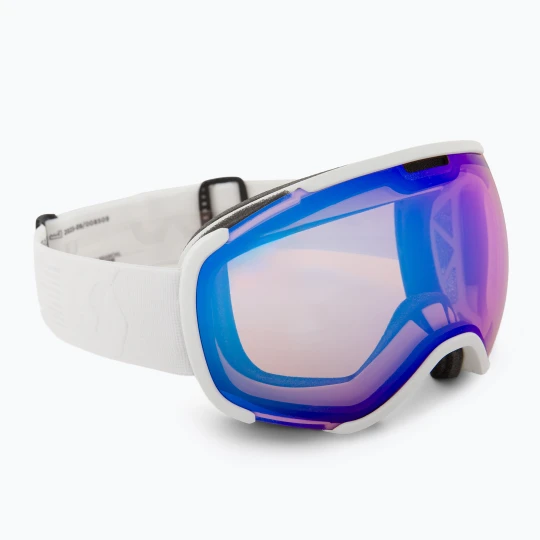 Zdjęcie produktu Gogle narciarskie SCOTT Faze II mineral white / amp iluminator blue chrome