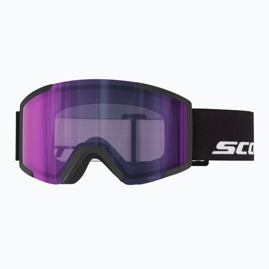 Zdjęcie produktu Gogle narciarskie SCOTT Shield LS black / amp ls blue chrome