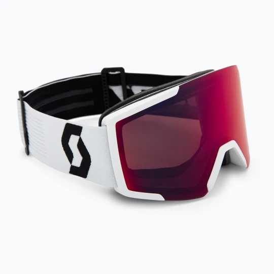 Zdjęcie produktu Gogle narciarskie SCOTT Shield mineral white / black / amp red chrome