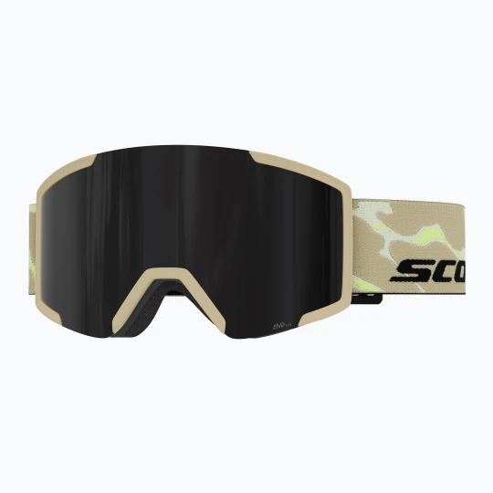 Zdjęcie produktu Gogle narciarskie SCOTT Shield mojave beige / amp black chrome