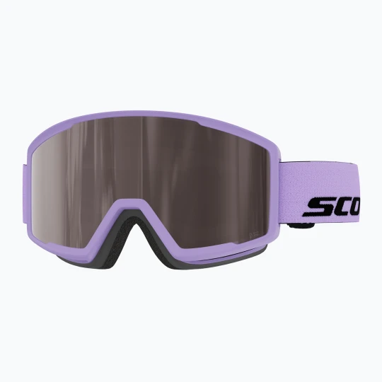 Zdjęcie produktu Gogle narciarskie SCOTT Trace Pro Compact sherbet purple / black silver chrome Fioletowy