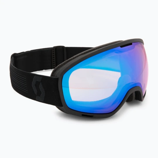 Zdjęcie produktu Gogle narciarskie SCOTT Unlimited II OTG mineral black / amp iluminator blue chrome